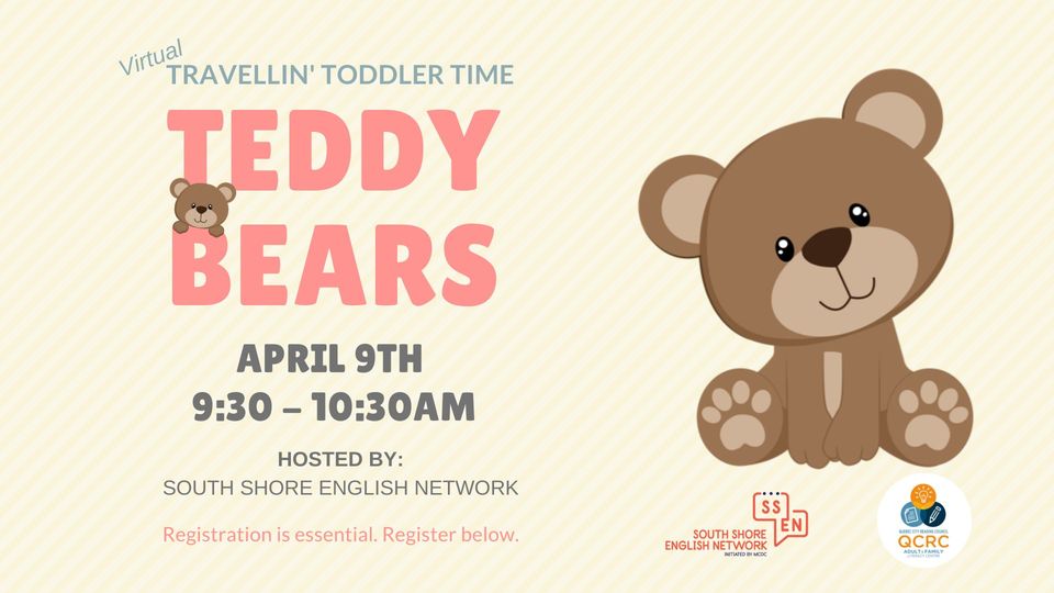 Travellin’ Toddler Time: Teddy Bears @ Écolivre (Saint-Romuald)